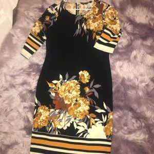 Floral midi dress